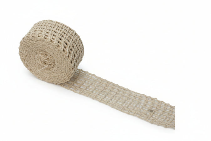 Rete Elastica Poliestere Cristal Net Per Arrosti- - Ø Mm.150 Maglia A 22 Quadri - 50 Mt