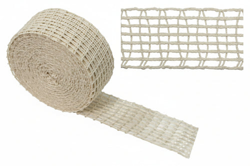 Rete Elastica Per Stagionatura Insaccati Trama Singola- - Ø Mm.110 Maglia A 16 Quadri - 50 Mt