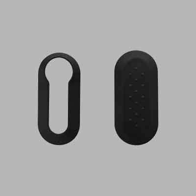 Cover Per Radiocomando 'Sip22Cv' 3 Bottoni - Col. Nero - Silca