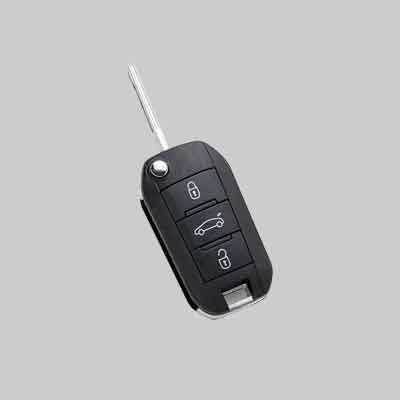 Radiocomando Per Auto Citroen/Peugeot 'Hu83R21' 3 Bottoni - Silca