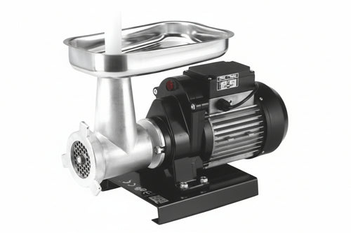 Tritacarne Elettrico N°22 600W Collo Corto Potenza 600W N°22 (Art.9500Nc) Reber
