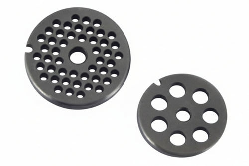 Piastre In Acciaio Temprato Per Tritacarne Manuali- - N°5 Foro Mm.10 - 1 Blister Reber