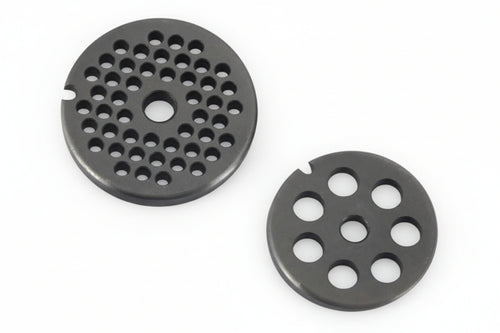 Piastre In Acciaio Temprato Per Tritacarne Manuali- - N°10/12 Foro Mm.8 - 1 Blister Reber