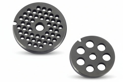 Piastre In Acciaio Temprato Per Tritacarne Manuali- - N°10/12 Foro Mm.12 - 1 Blister Reber