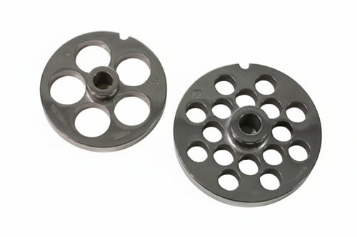 Piastre In Acciaio Temprato Per Tritacarne Elettrici- - N°12 Foro Mm.12 - 1 Blister Reber