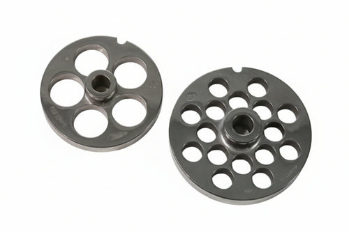 Piastre In Acciaio Temprato Per Tritacarne Elettrici- - N°12 Foro Mm.16 - 1 Blister Reber