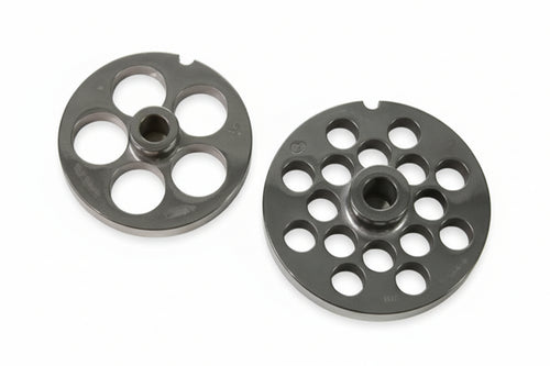 Piastre In Acciaio Temprato Per Tritacarne Elettrici- - N°22 Foro Mm.18 - 1 Blister Reber