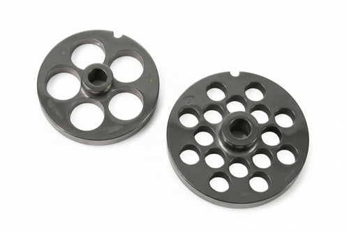 Piastre In Acciaio Temprato Per Tritacarne Elettrici- - N°32 Foro Mm.12 - 1 Blister Reber