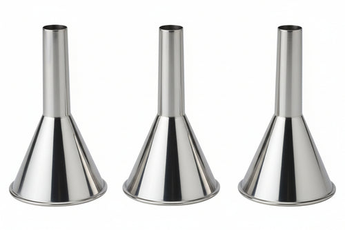 Serie Imbuti In Moplen Per Tritacarne- - Per Tritacarne N.5, 3 Pz Ø Mm.15/20/25 - 1 Confezione Reber