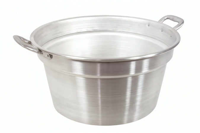 Caldara In Alluminio Senza Coperchio Ø Cm.70X43H.