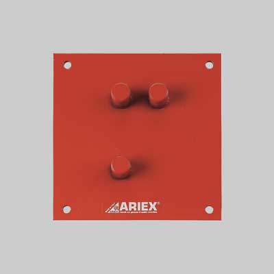 Piastra Piegaferro 18X18 Cm - Ø Max 16 Mm - Ariex