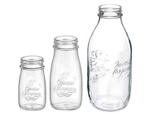 Bottiglia Vetro Quattro Stagioni- - Ø Mm.56 Ml.400 - 12 Pezzi Bormioli