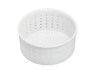 Forma Per Formaggio Caciotta- - Gr.900 - Ø Sup. Cm.13, Ø Inf. Cm.11,5X7H. - 10 Pezzi