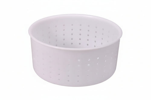 Forma Per Formaggio Caciotta Gr.1200- - Ø Superiore Cm.15 - Ø Inferiore Cm.14X7H. - 10 Pezzi