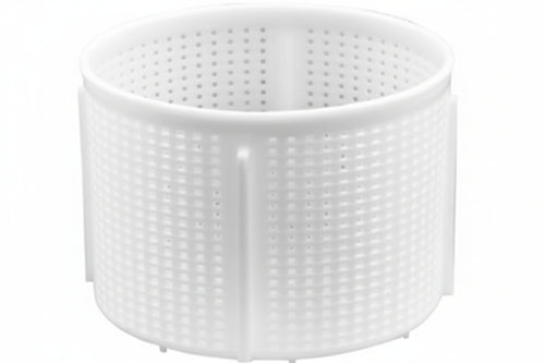 Forma Per Stagionatura Formaggio Gr.3500- - Ø Superiore Cm.22 - Ø Inferiore Cm.21,4X16H. - 10 Pezzi