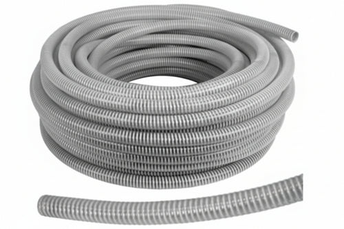 Tubo Spiralato Per Alimenti- - Ø Mm.25 Interno - 25 Mt