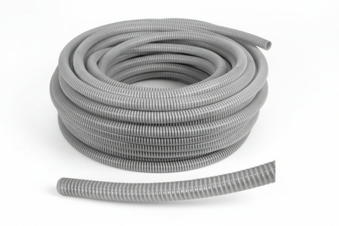 Tubo Spiralato Per Alimenti- - Ø Mm.30 Interno - 25 Mt