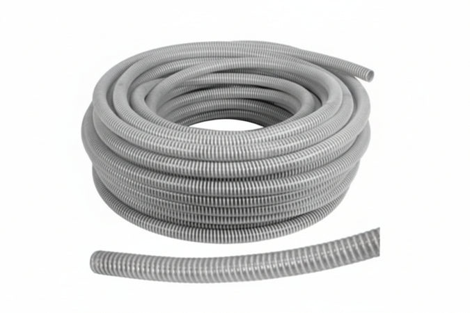 Tubo Spiralato Per Alimenti- - Ø Mm.32 Interno - 25 Mt