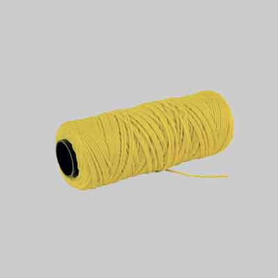 Filo Da Muratore Extra Polipropilene Giallo 100 Mt - 10 Pezzi