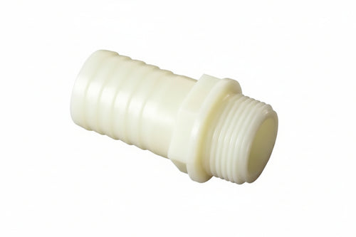 Raccordo In Pa Portagomma Dritto- - M 11/2 X Ø Mm.40 - 10 Pezzi Bucchi
