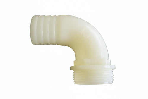 Raccordo In Pa Portagomma Curvo 90 °- - M 1 X Dnee ¸ Mm.25 1 - 5 Pezzi Bucchi