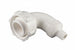Raccordo In Pp Curvo 90 ° Con Riempibottiglie- - Ee ¸ Mm.30 Filetto M 42X3 - 5 Pezzi Bucchi