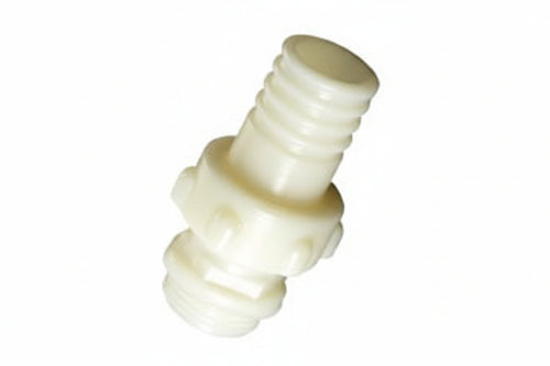 Raccordo In Pa Portagomma Dritto A 3 Pezzi- - M 1 X Ø Mm.30 - 10 Pezzi Bucchi