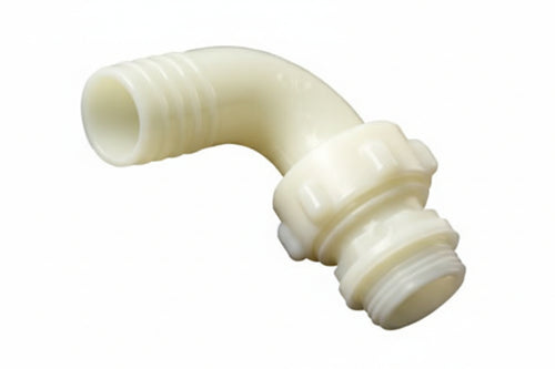 Raccordo In Pa Portagomma Curvo A 3 Pezzi- - M 11/4 X Ø Mm.30 - 10 Pezzi Bucchi