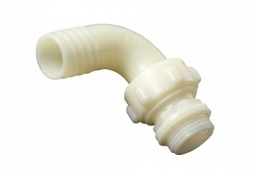 Raccordo In Pa Portagomma Curvo A 3 Pezzi- - M 11/2 X Ø Mm.40 - 10 Pezzi Bucchi