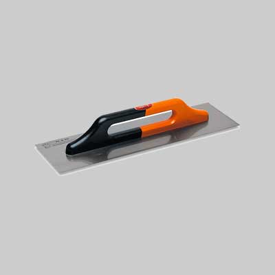 Frattone Liscio Due Mani C/Manico Vern '814' Pavan 48X10 Cm - Spessore 0,5 Mm - Pavan