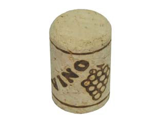 Tappo In Sughero Agglomerato- - Ø Mm.24X40H. - 100 Pezzi