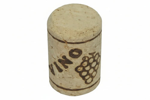 Tappo In Sughero Agglomerato- - Ø Mm.24X40H. - 100 Pezzi