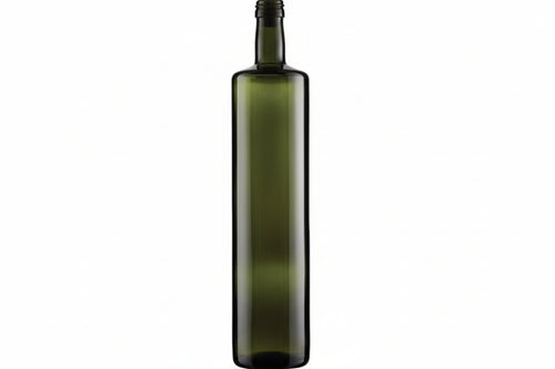 Bottiglia Dorica Cilindrica Per Olio Verde- - Capacitãe Lt.0,50 - Tappo 31,5 - 30 Pezzi