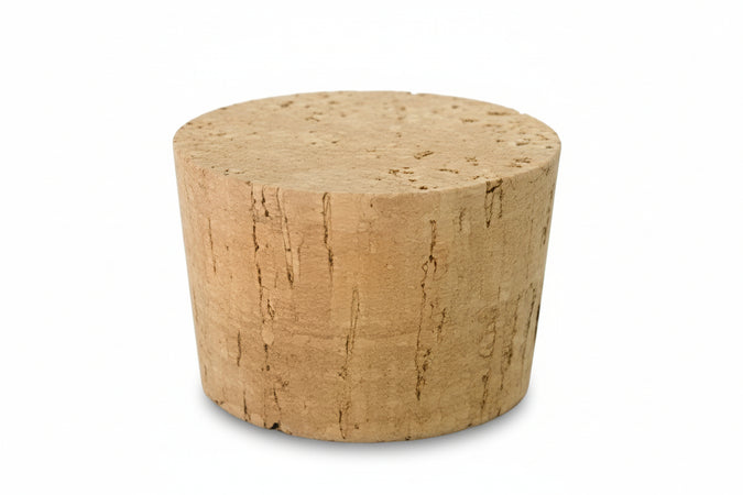 Tappo In Sughero Spine Per Damigiane- - Ø Mm.30X40H. - 50 Pezzi
