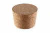 Tappo In Sughero Agglomerato Bonde/Spine Per Damigiane- - Ø Mm.35X30X40H. - 50 Pezzi