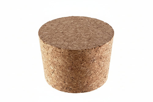 Tappo In Sughero Agglomerato Bonde/Spine Per Damigiane- - Ø Mm.45X40H. - 50 Pezzi