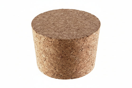 Tappo In Sughero Agglomerato Bonde/Spine Per Damigiane- - Ø Mm.50X45X40H. - 50 Pezzi