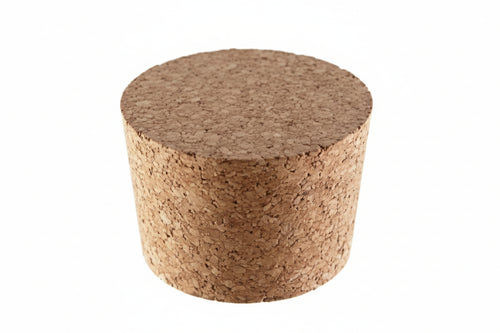 Tappo In Sughero Agglomerato Bonde/Spine Per Damigiane- - Ø Mm.60X55X35H. - 50 Pezzi