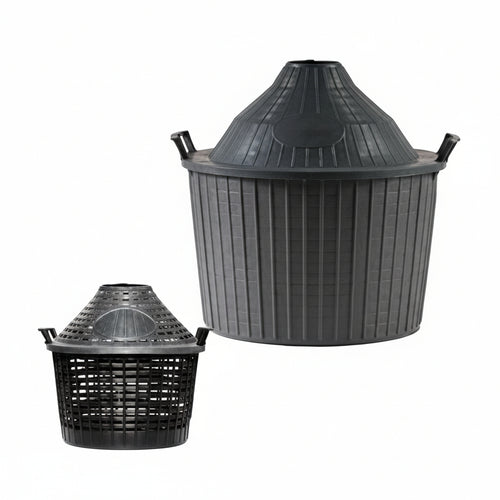Cesto A Cupola In Plastica Per Damigiane Lt.5 Forato