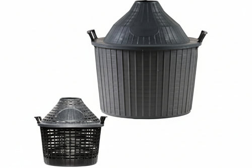 Cesto A Cupola In Plastica Per Damigiane Lt.10 Forato