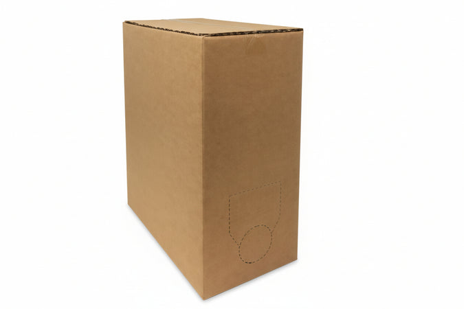 Bag In Box Cartone Avana- - Per Sacca Lt.3 Ns. Cod.476034 - 10 Pezzi Maffei