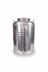 Fusto Inox Per Olio Graffato Lt.50 Ø Mm.375X580H. Maffei