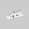 Frattone Liscio Inox M.Legno '825/I' Pavan 28X12 Cm - Spessore 0,6 Mm - Pavan