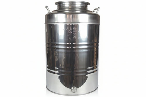 Fusto Inox Per Olio Graffato Lt.50 Belvivere