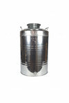 Fusto Inox Per Olio Graffato Lt.100 Belvivere