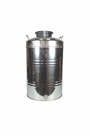 Fusto Inox Per Olio Graffato Lt.100 Belvivere