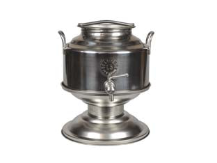 Fusto Inox Per Olio Saldato Lt.5 Con Base Belvivere
