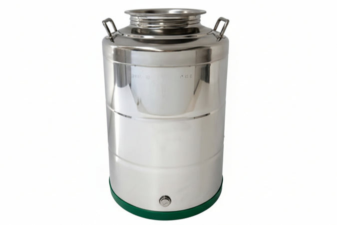 Fusto Inox Per Olio Saldato Lt.50 Belvivere