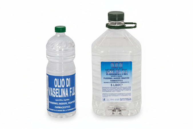 Olio Enologico Di Vaselina Farmaceutico F.U.- - Lt.5 In Flacone - 4 Pezzi