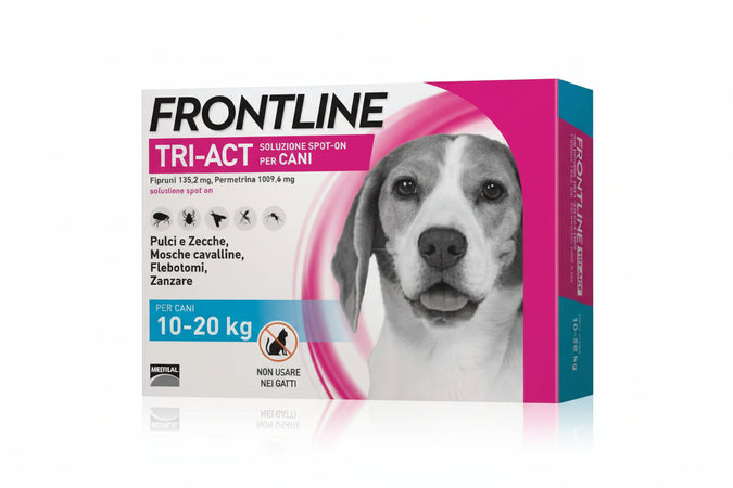 Frontline Triact Spoton Per Cani M In Confezione Da 6 Pipette Frontline
